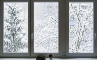 Windows in the winter time