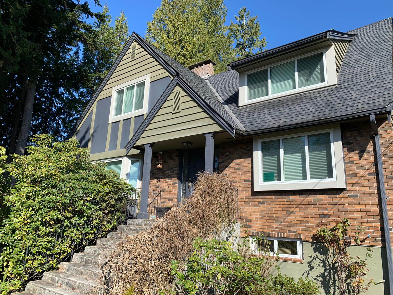 After - north van window replacement